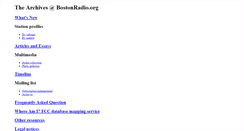 Desktop Screenshot of bostonradio.org